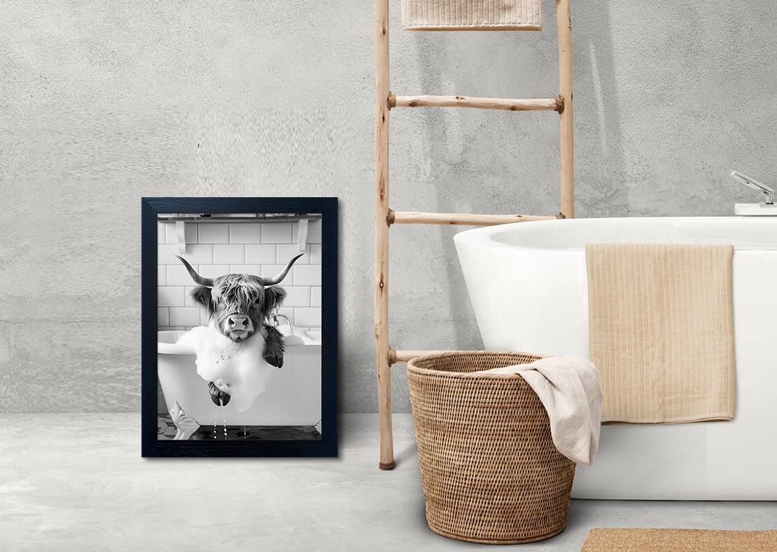 Framed Farmhouse Fabric Wall Decor — 10" - View 6