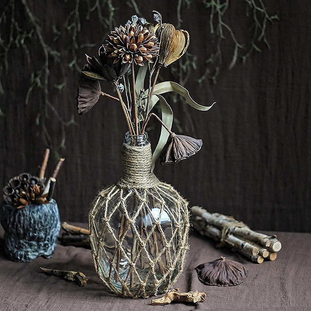 Glass Flower Vase — 10" - View 6
