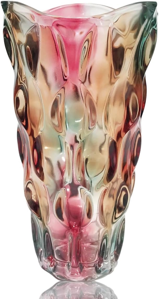Boho Blue Vase — 5" — Purple Light