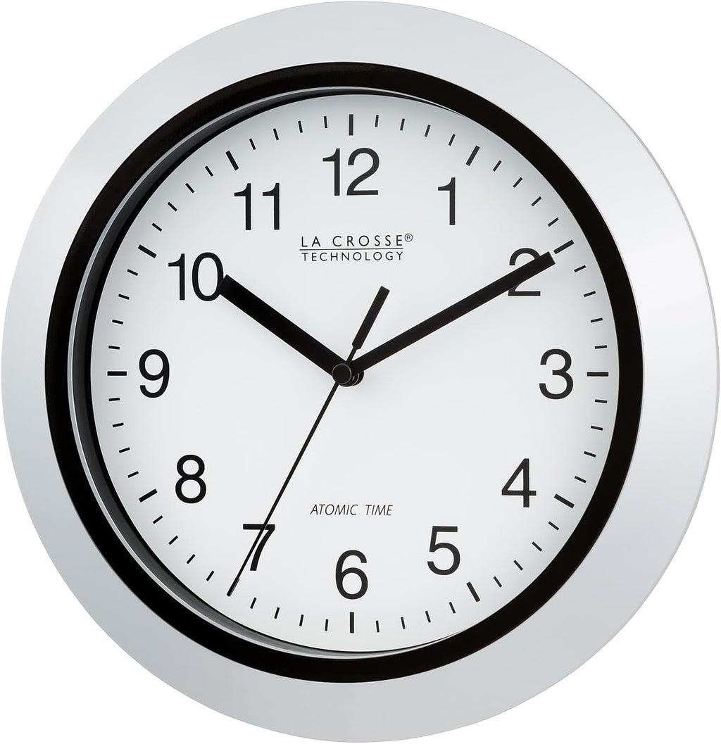 Mid-Century Wall Clock — 10" - View 2