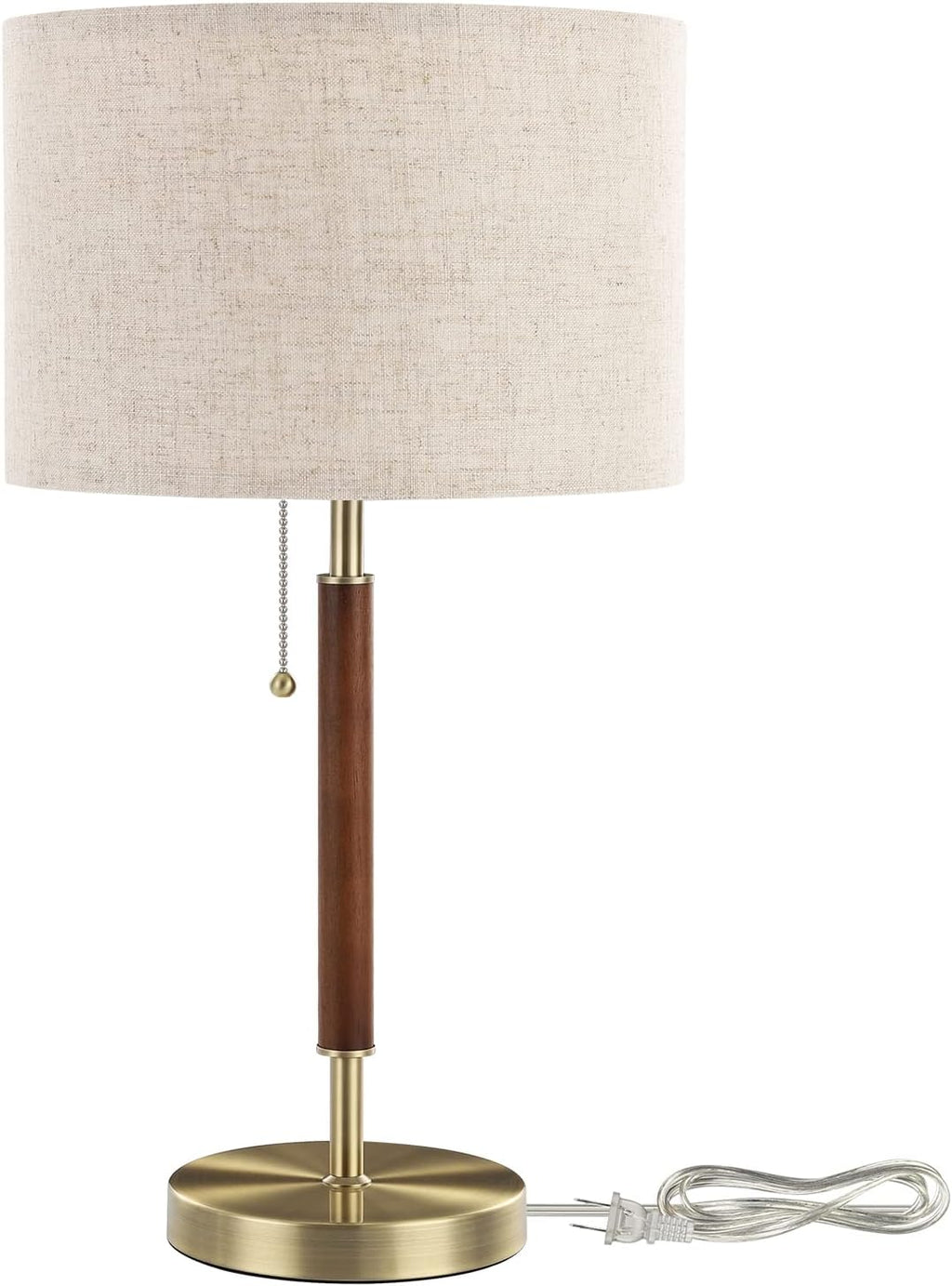 Luxe Black Bedside Lamp — Gold