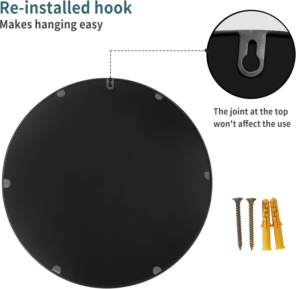 Framed Luxe Gold Wall Mirror — 16" - View 3