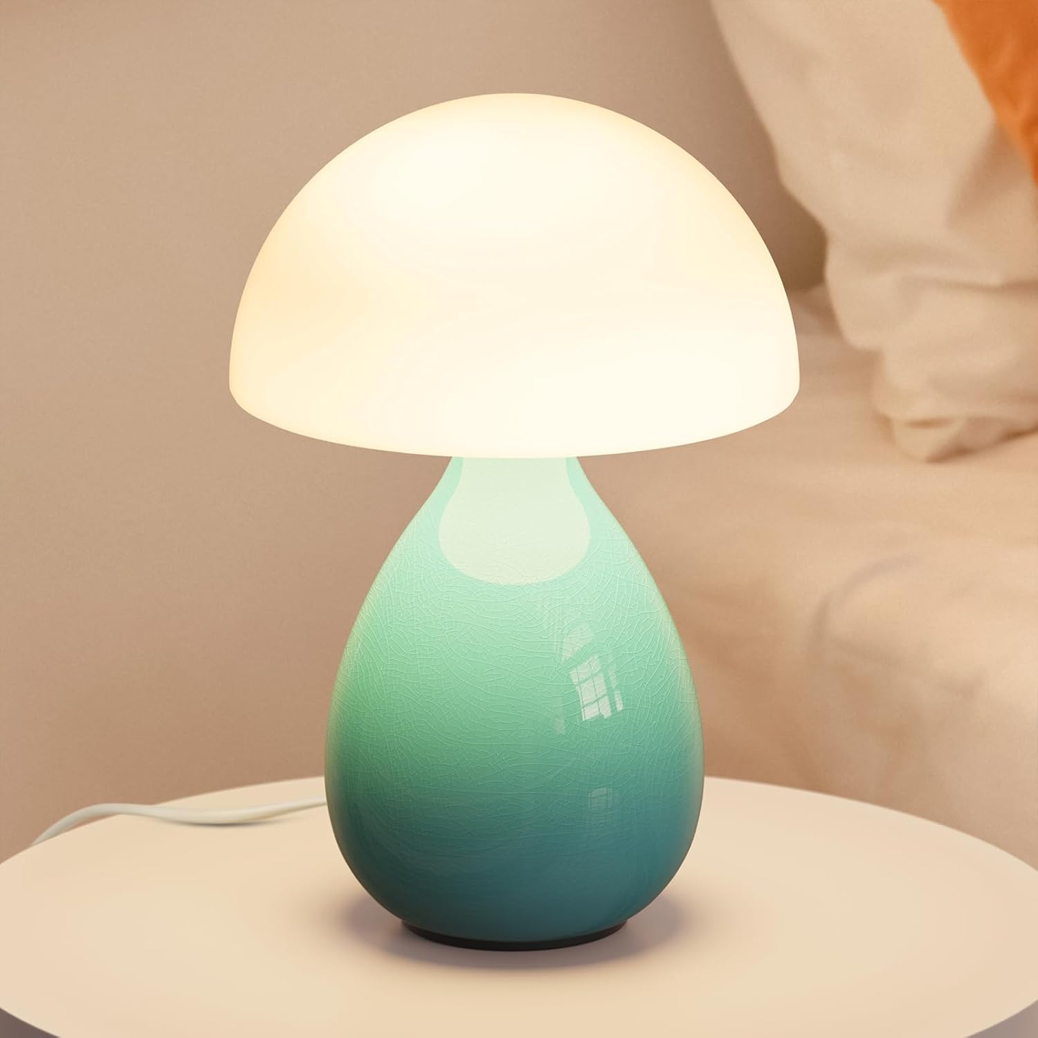 Dimmable Modern Blue Table Lamp — Blue