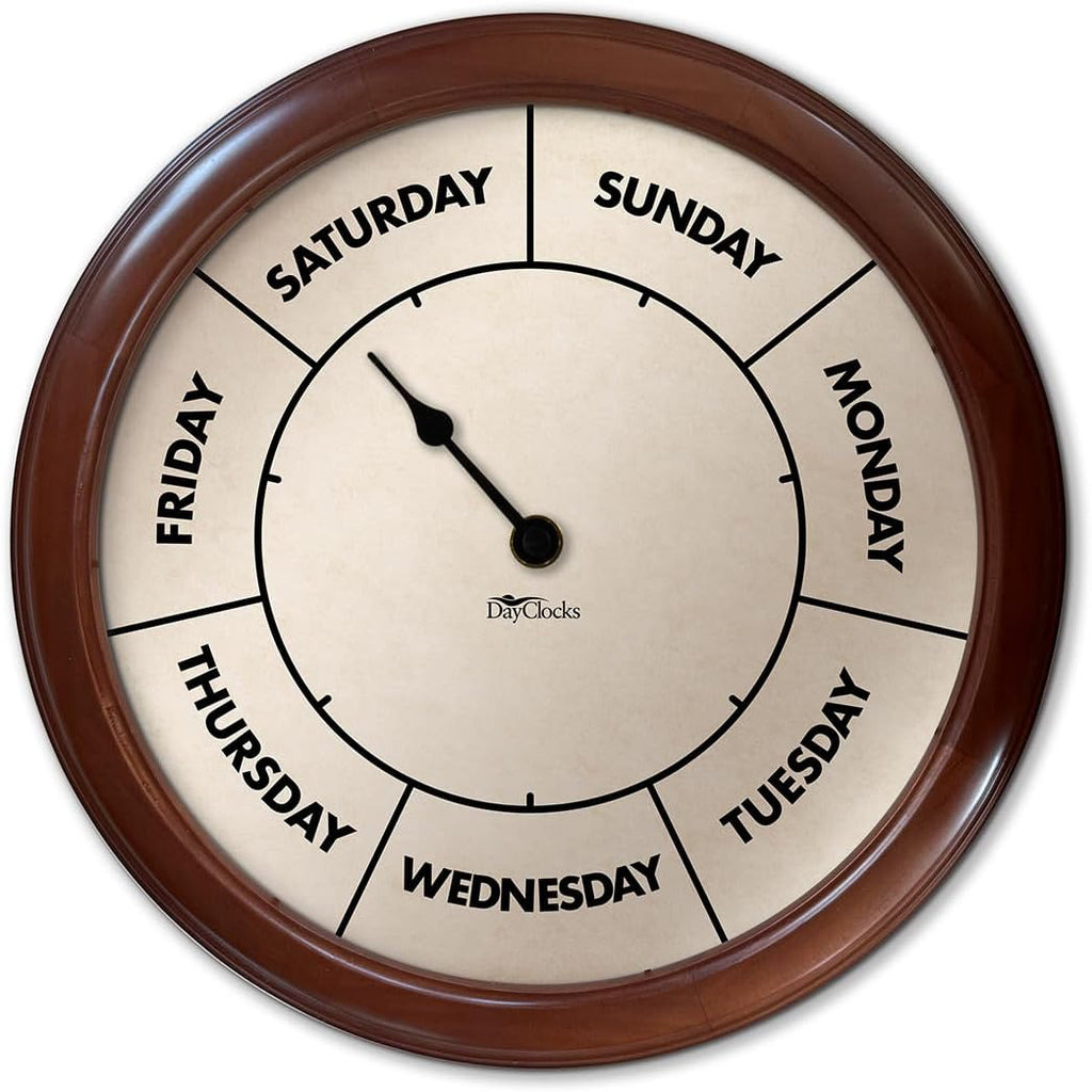 Brown Wall Clock — 14" - View 5