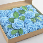 Blue Artificial Flowers - View 3