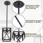 Farmhouse Metal Candle — 1-Light - View 5