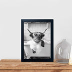 Framed Farmhouse Fabric Wall Decor — 10" - View 7