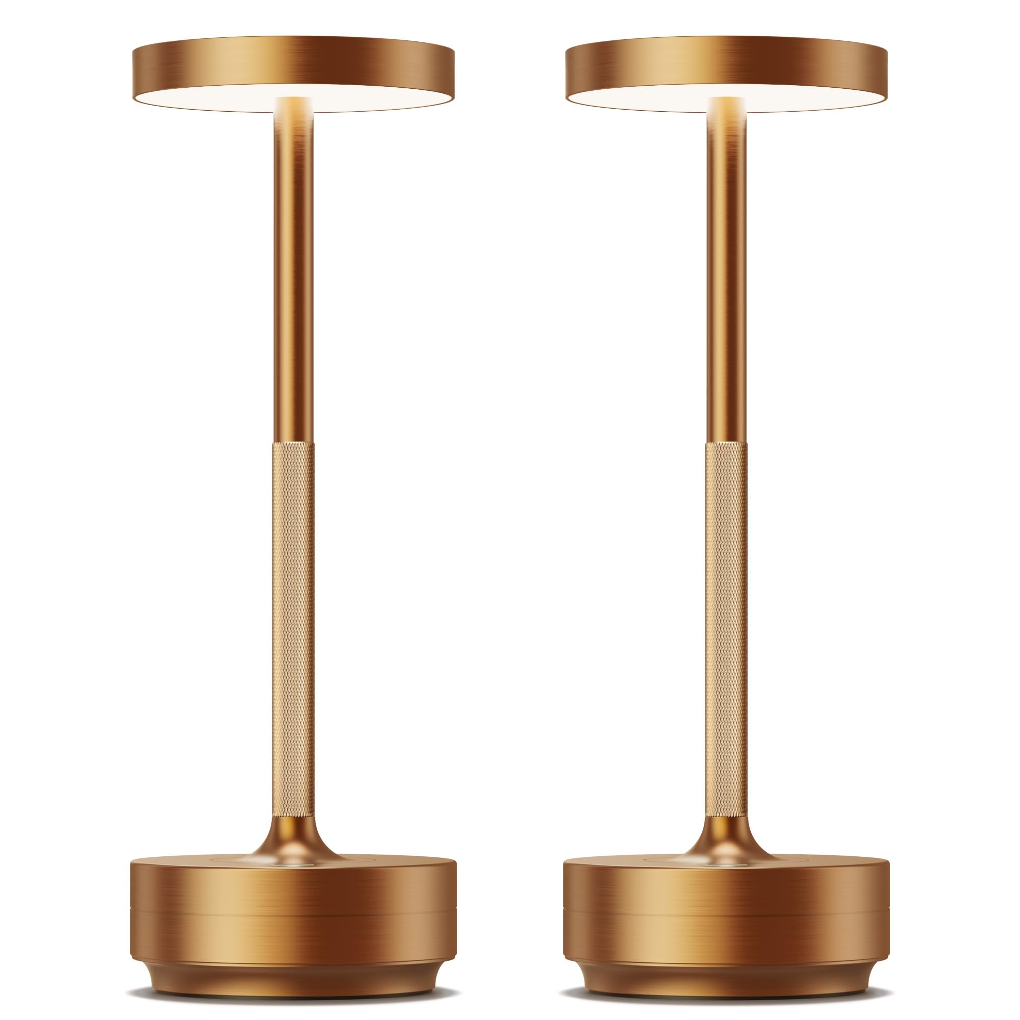 Cordless Beige Table Lamp