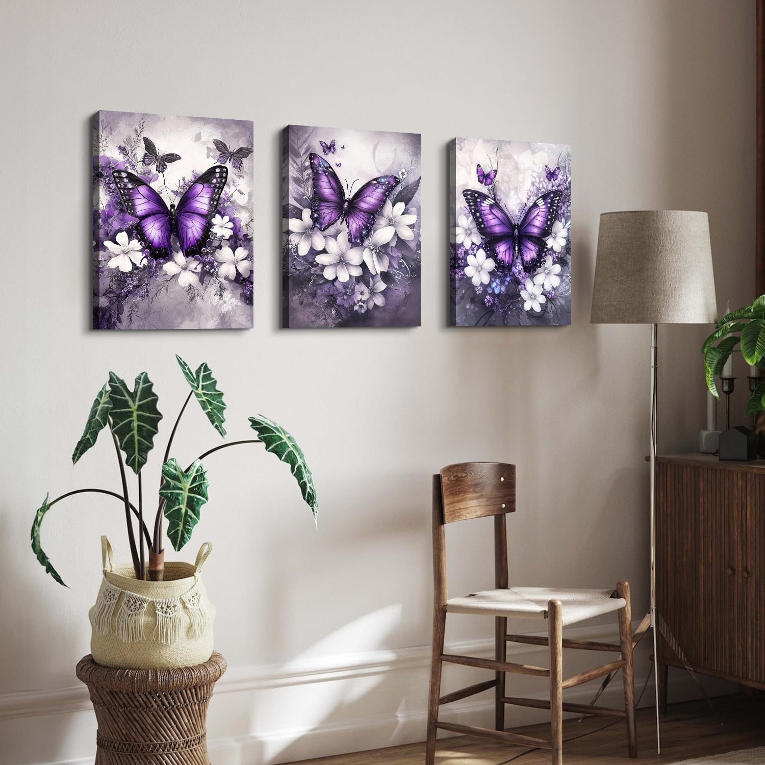 Black Wall Art — 16" - View 2