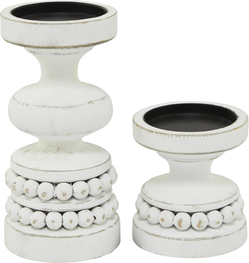 Brown Pillar Candle — 8" - View 5