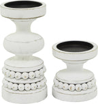 Brown Pillar Candle — 8" - View 5