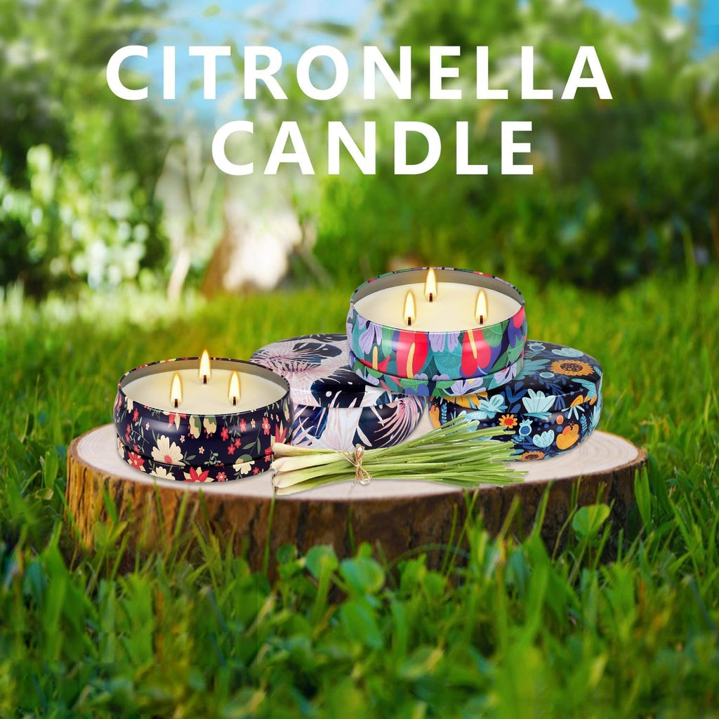 Soy Wax Black Scented Candle — 4x13 - View 8