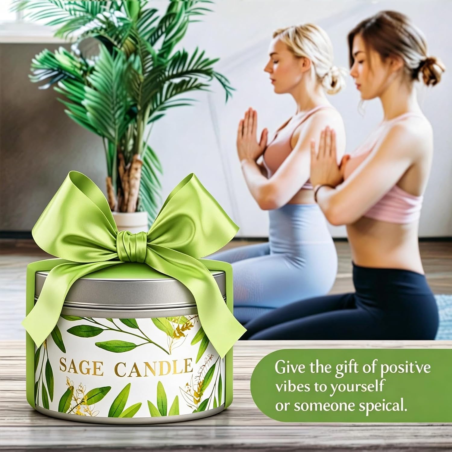 Soy Wax Luxe Glass Candle - View 7