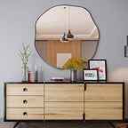 Black Wall Mirror — 35" - View 4