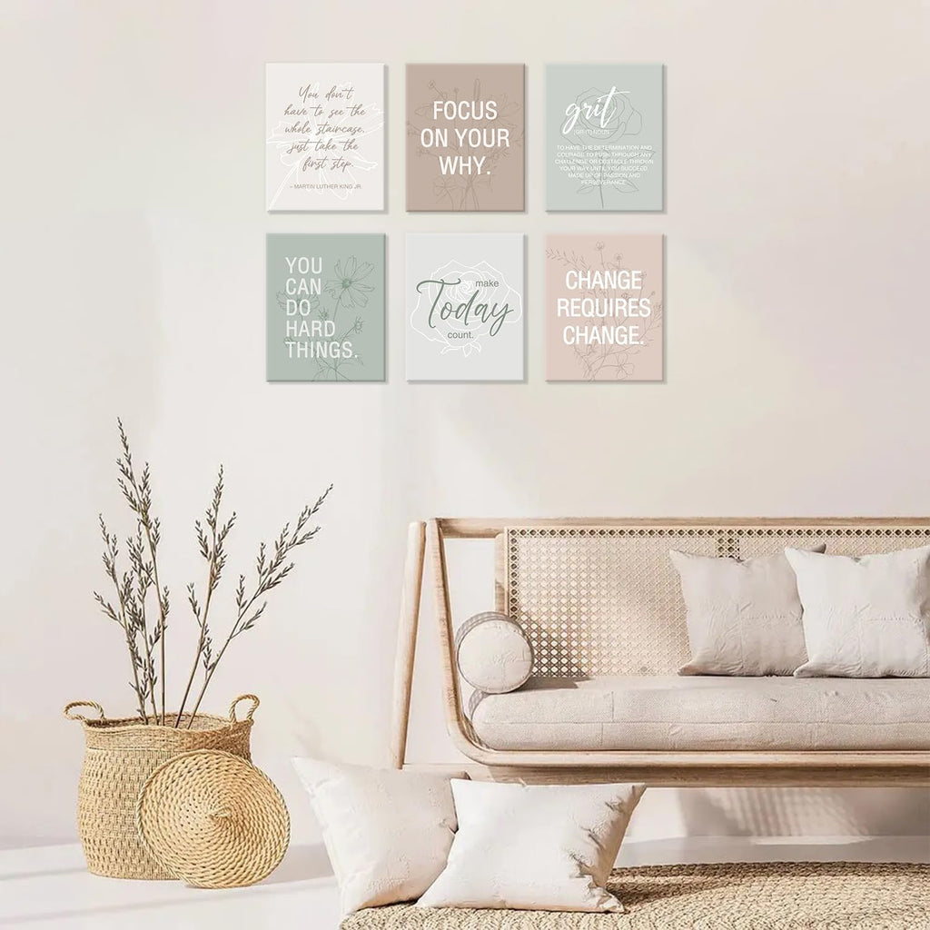 Blue Canvas Wall Art — 10" - View 2