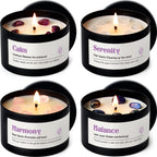 Scented Luxe Metal Candle