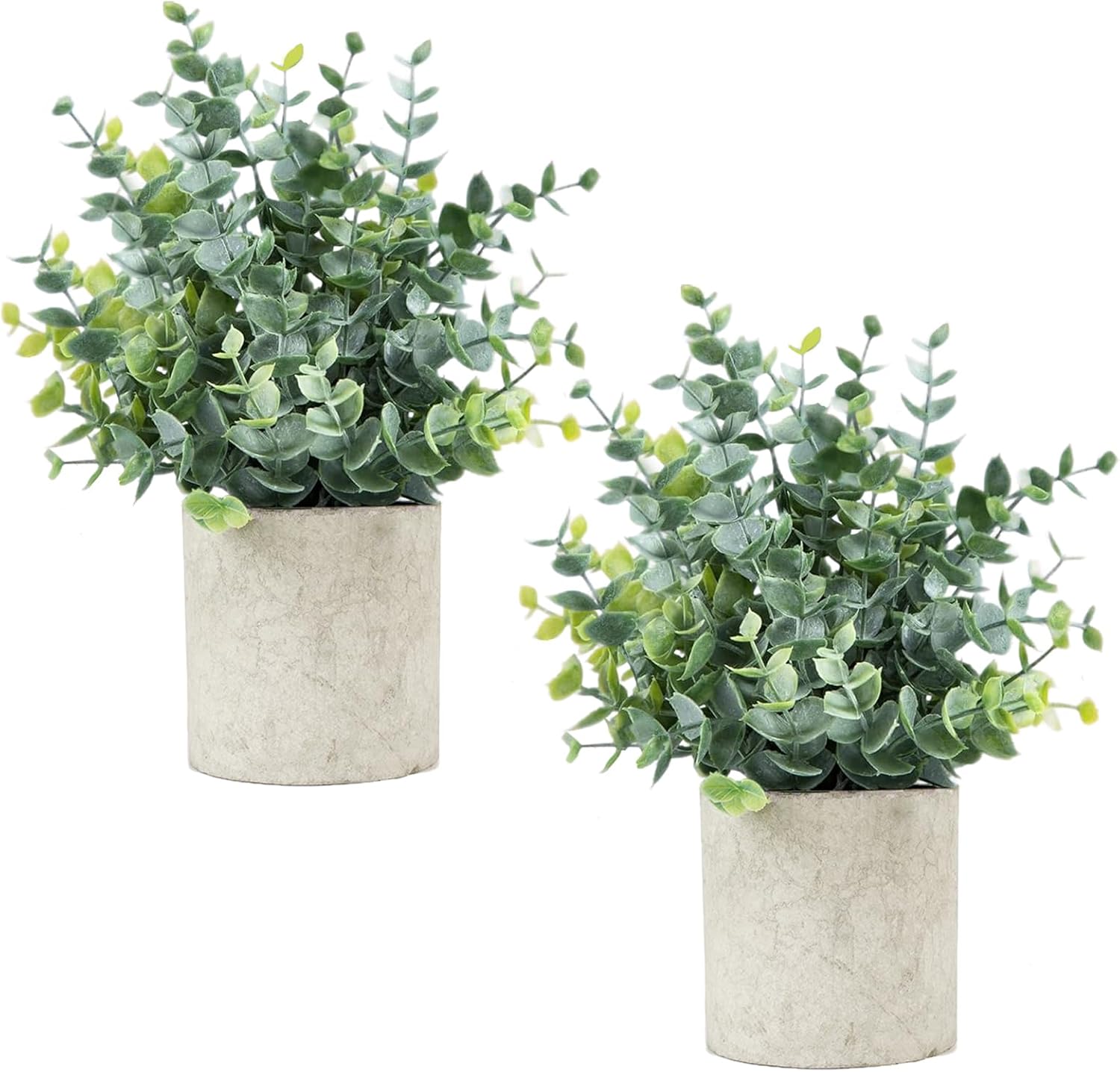 Farmhouse Black Artificial Plant — Green02-2