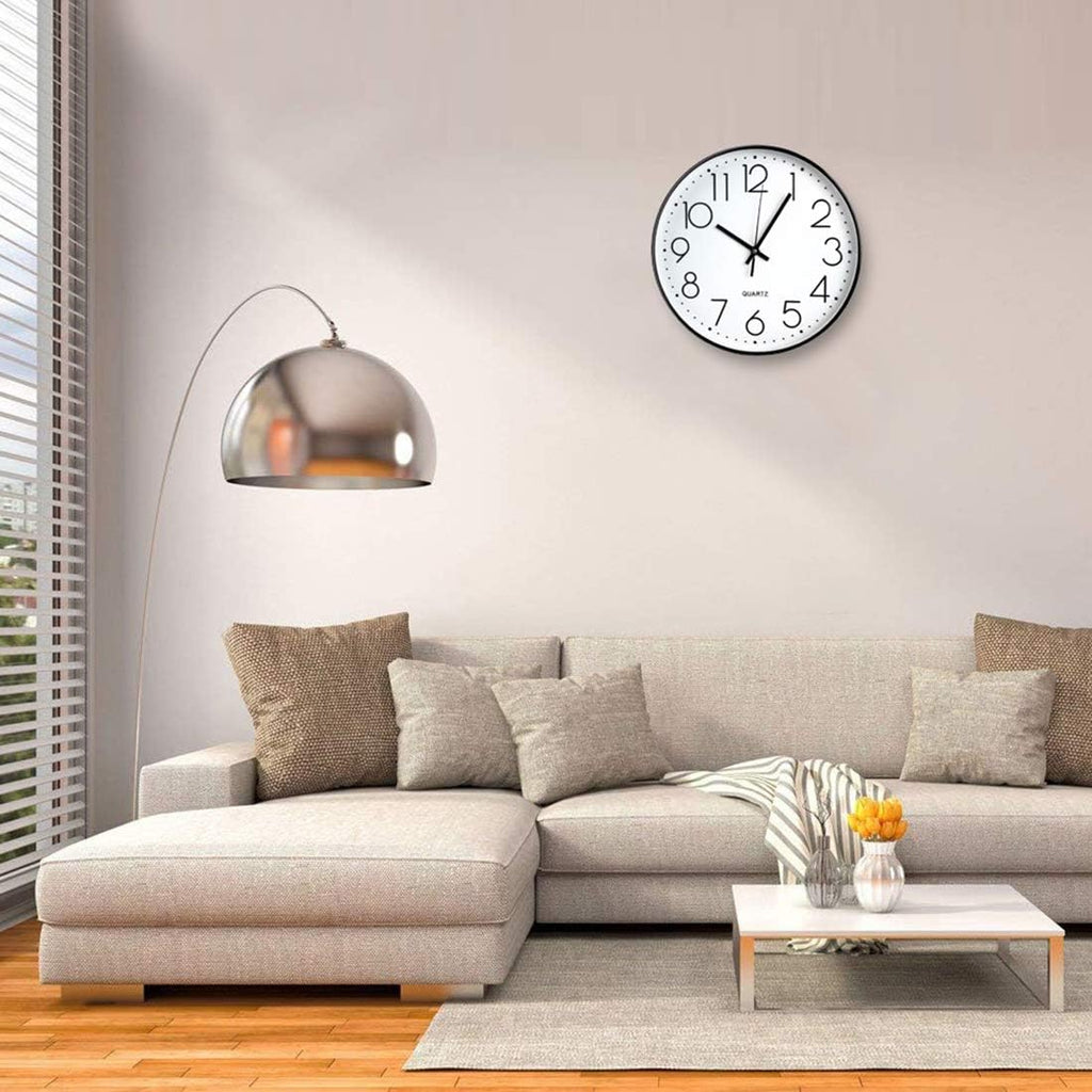 Battery Operated Modern Black Wall Decor — 12" - View 3