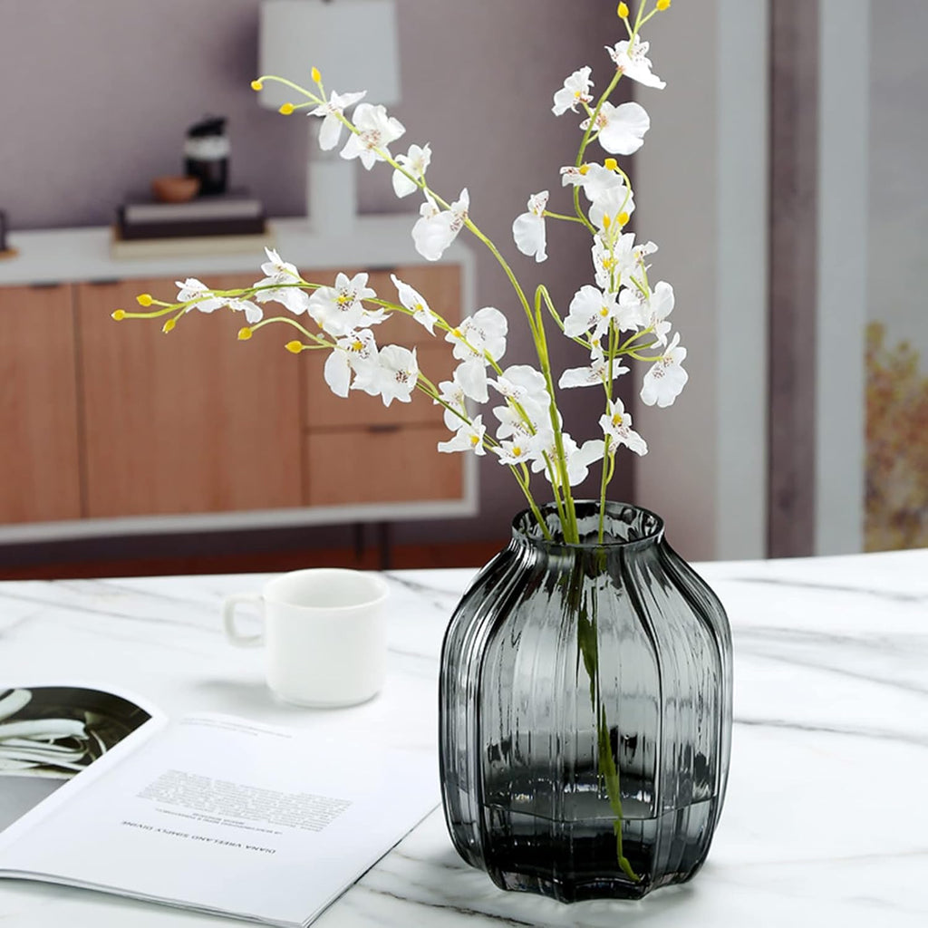 Farmhouse Blue Vase — 8.0" - View 2