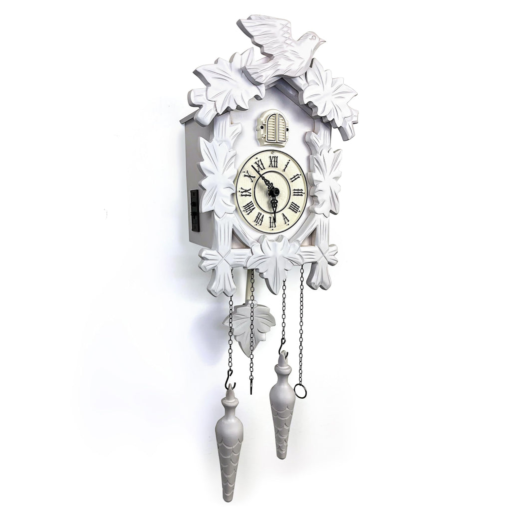 Handcrafted Brown Wall Clock — 5"