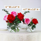 Round Glass Candle — Set of 4 - View 7