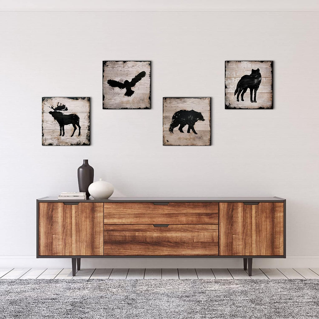 Farmhouse Black Wall Decor — 16" - View 6