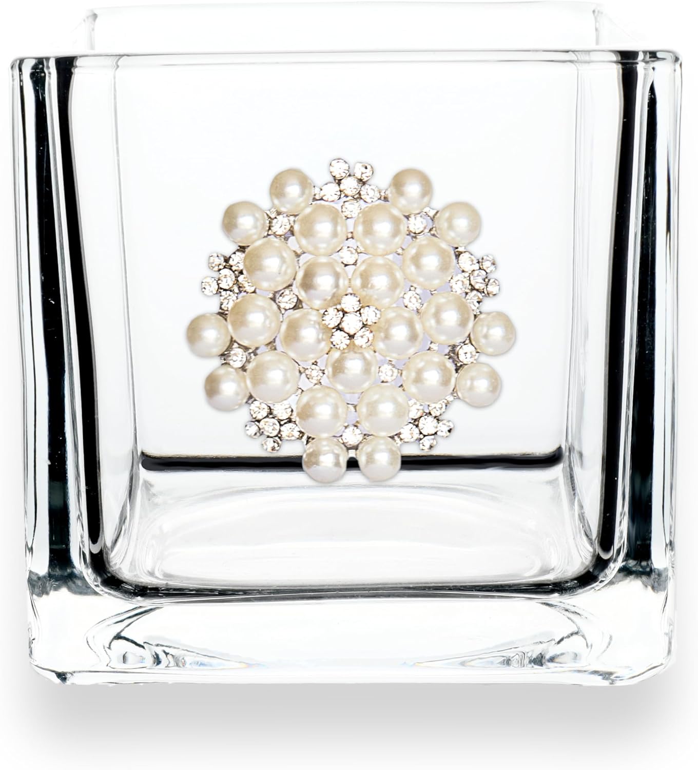 Beige Candle — 4x4 — Round Pearl