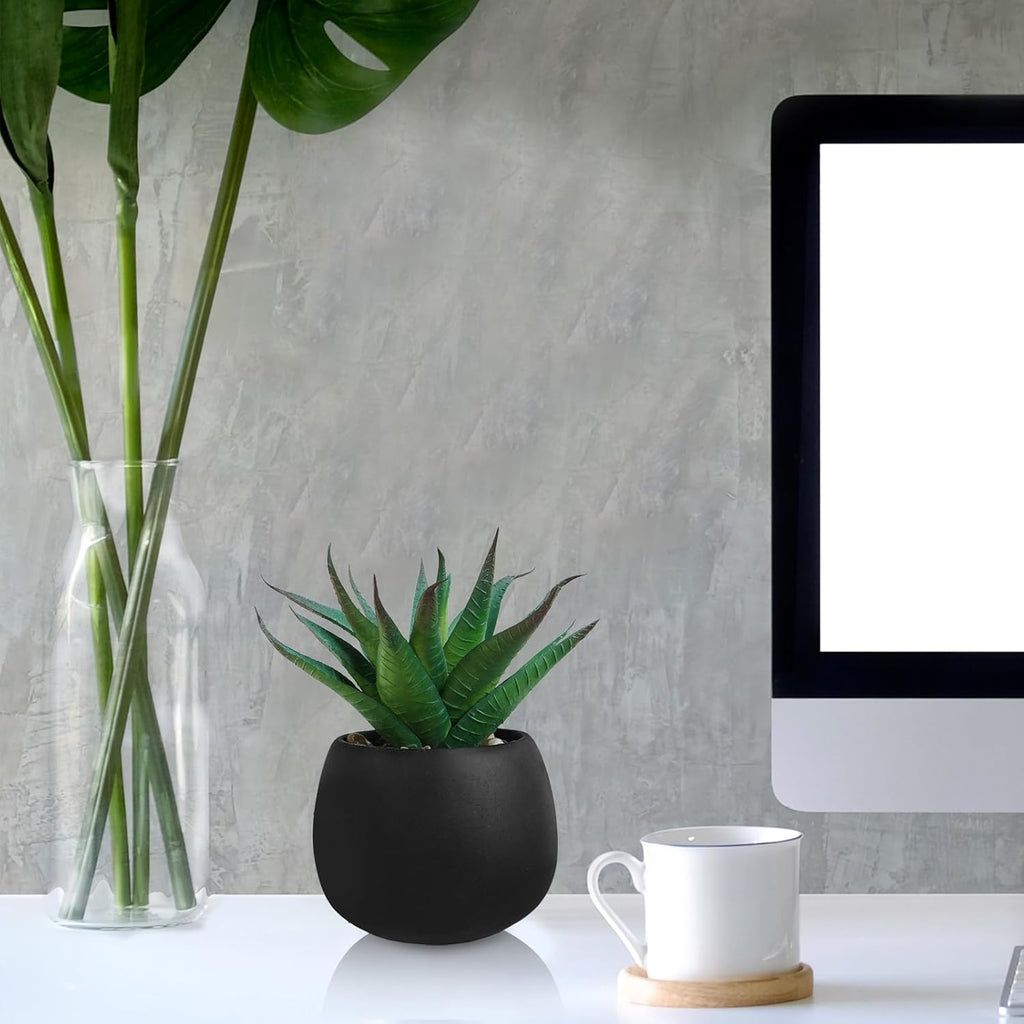 Black Artificial Plant — Set of 3 - View 9