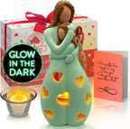 Brown Candle — Mom & Gaughter (Glow-light Brown)