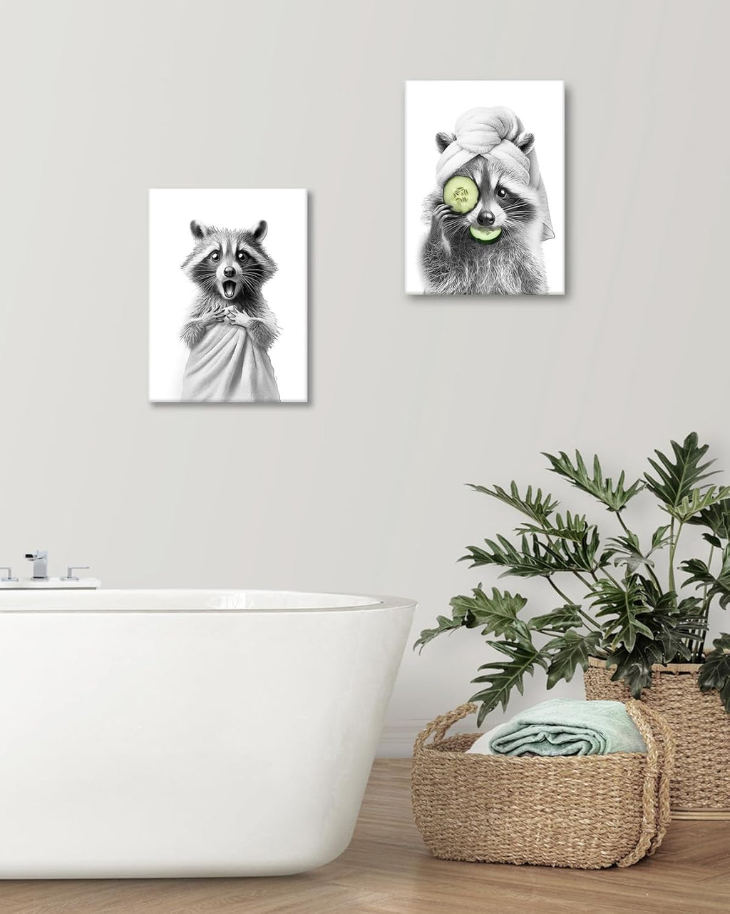 Black Framed Wall Art — 16" - View 6