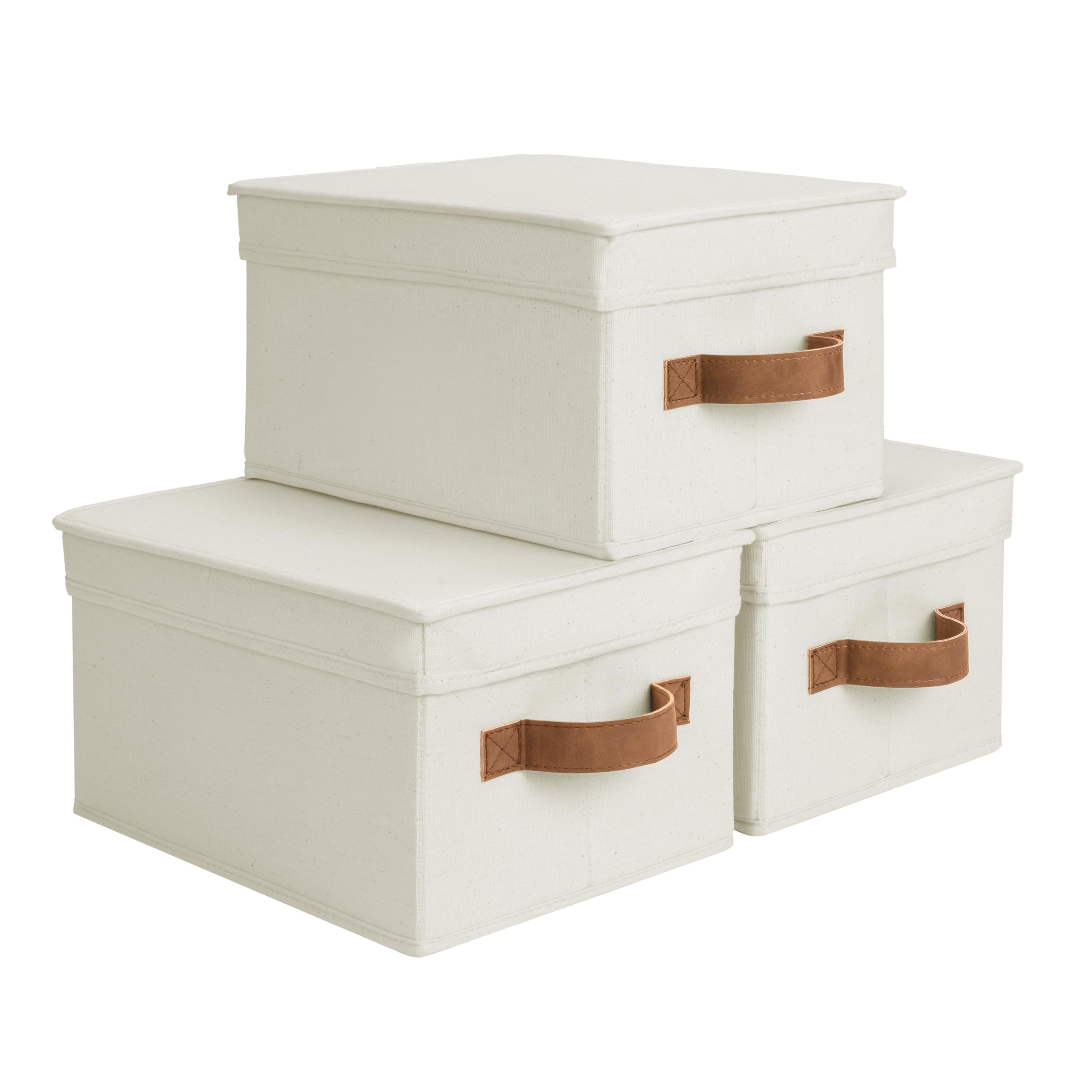 Beige Storage Bin