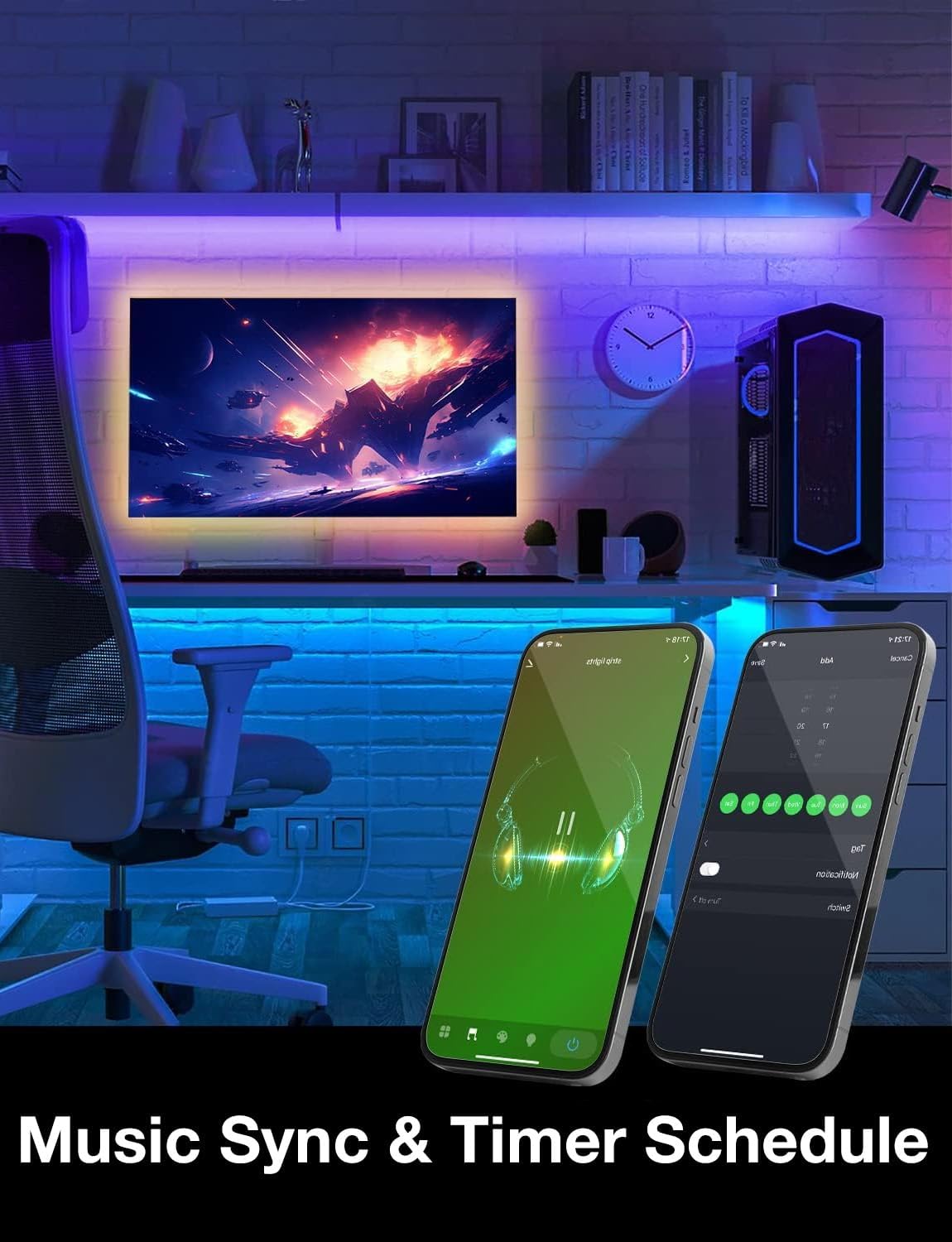 Smart Metal LED Strip Lights - View 4