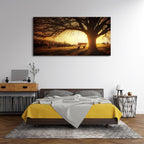 Framed Luxe Black Wall Decor — 58" - View 2