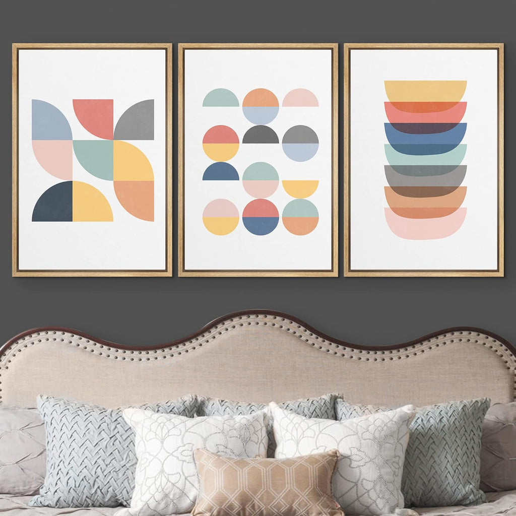 Mid-Century Framed Wall Art — 24" - View 3