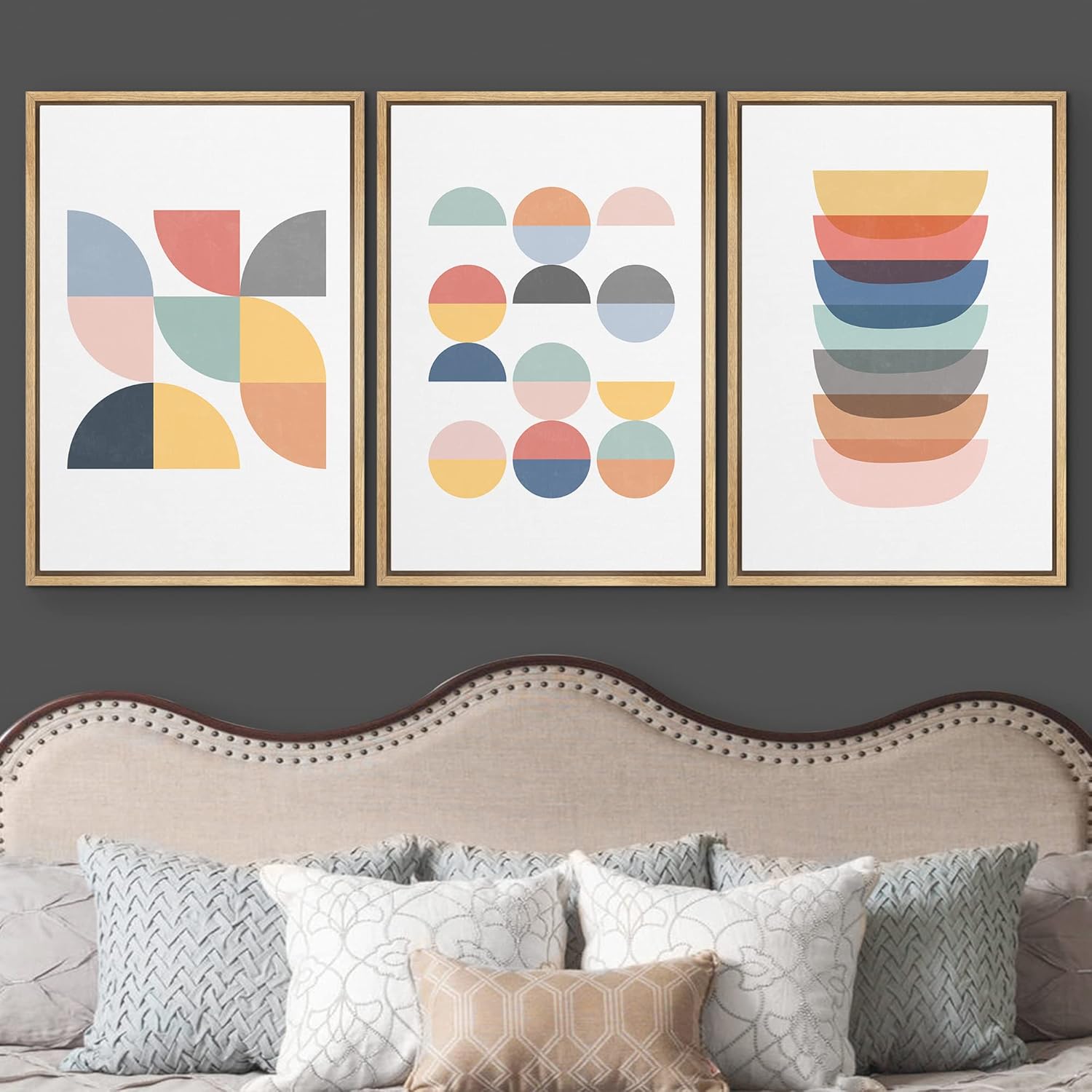 Mid-Century Framed Wall Art — 24" - View 3