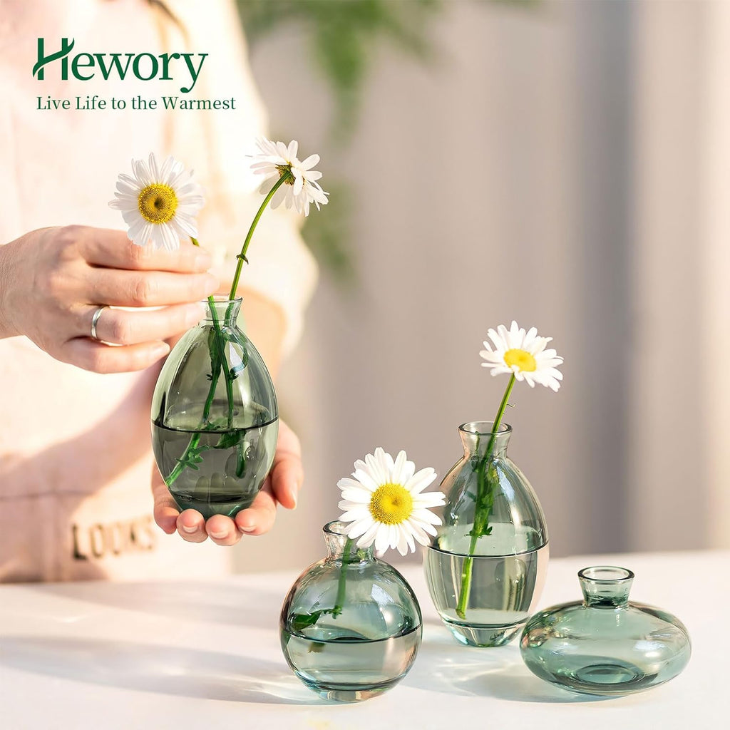 Green Flower Vase — Set of 3 - View 5