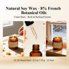Soy Wax Orange Scented Candle - View 4