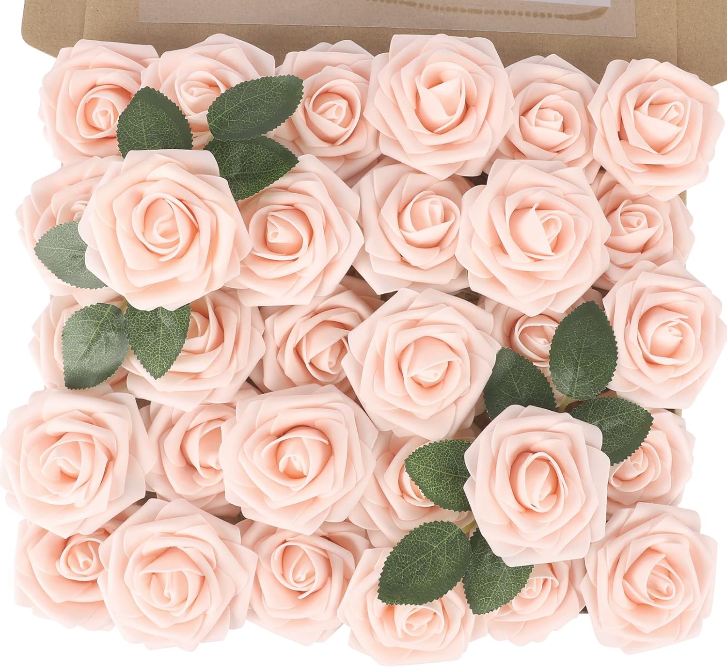 Beige Artificial Flowers — Champagne