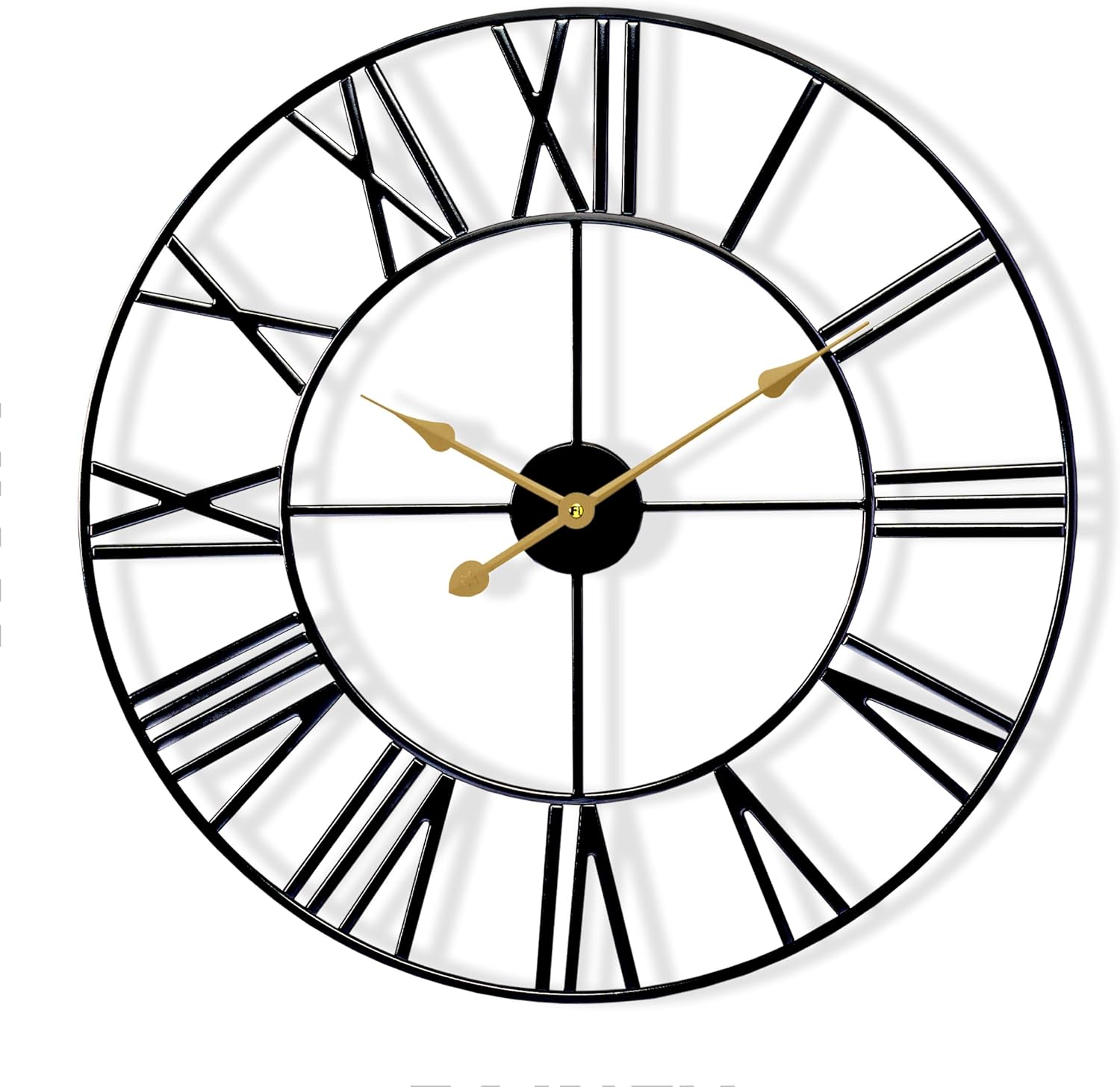 Battery Operated Black Wall Decor — 24" — 24"