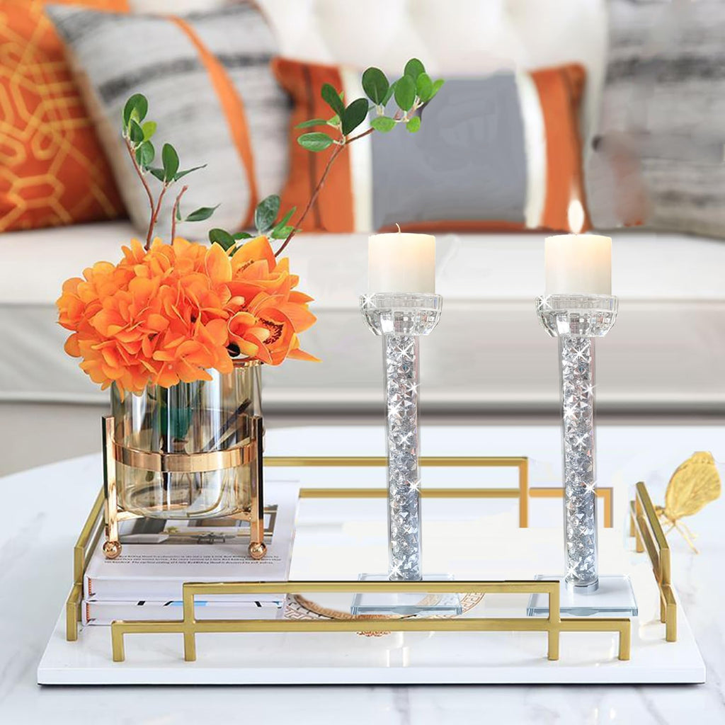 Luxe Glass Candle — 8.6" - View 3