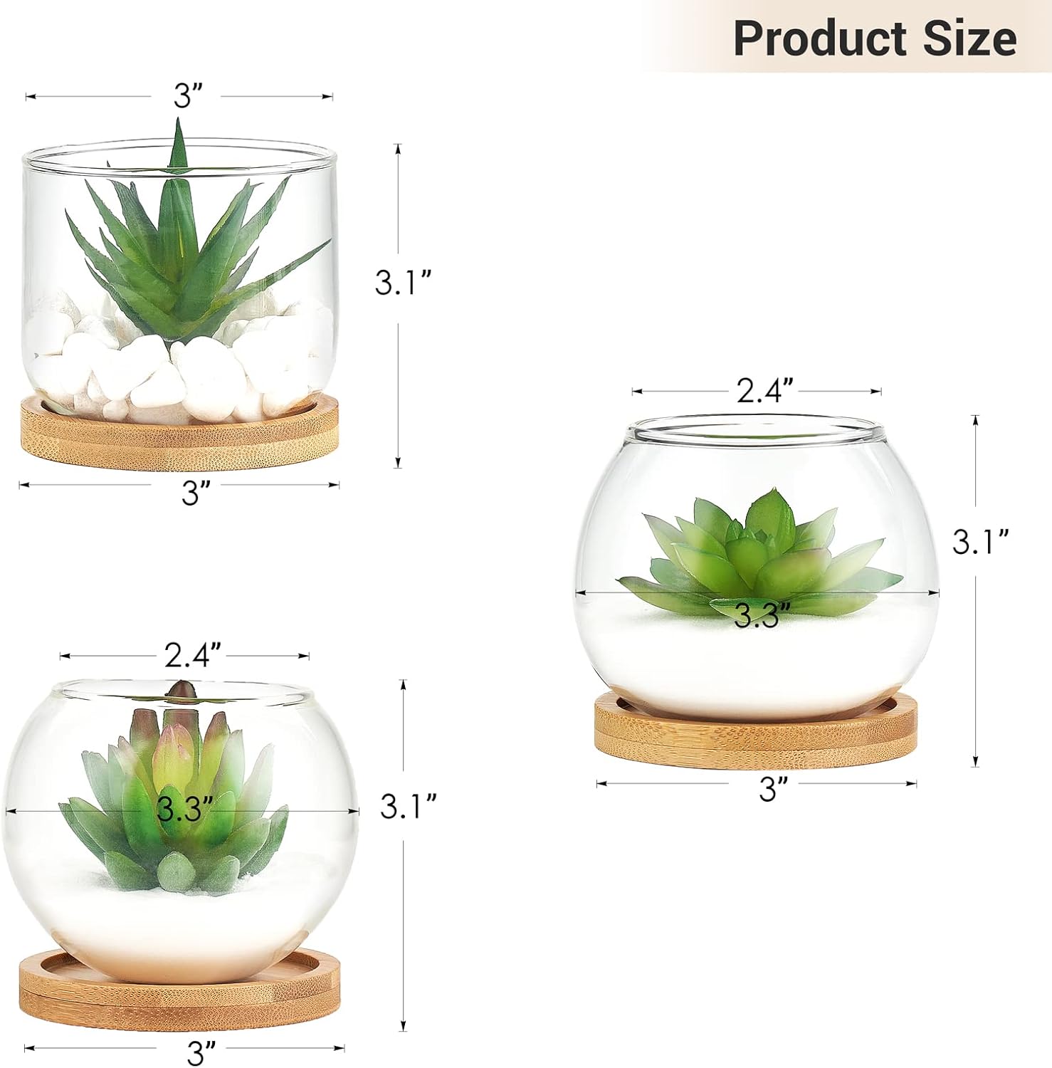 Wood Artificial Plant - View 5
