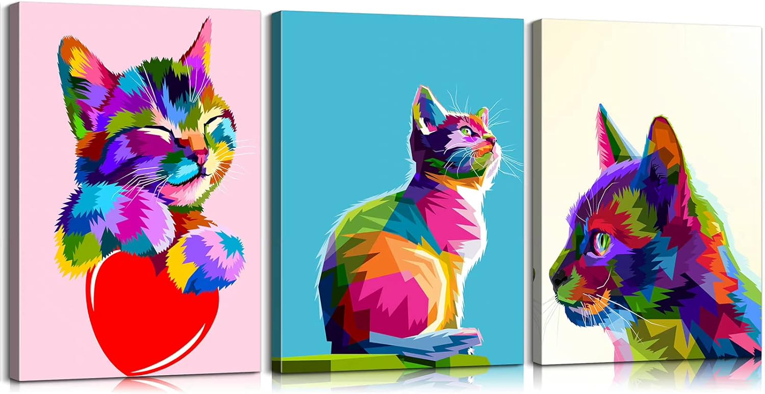Framed Metal Canvas Wall Art — 12" — Art-08