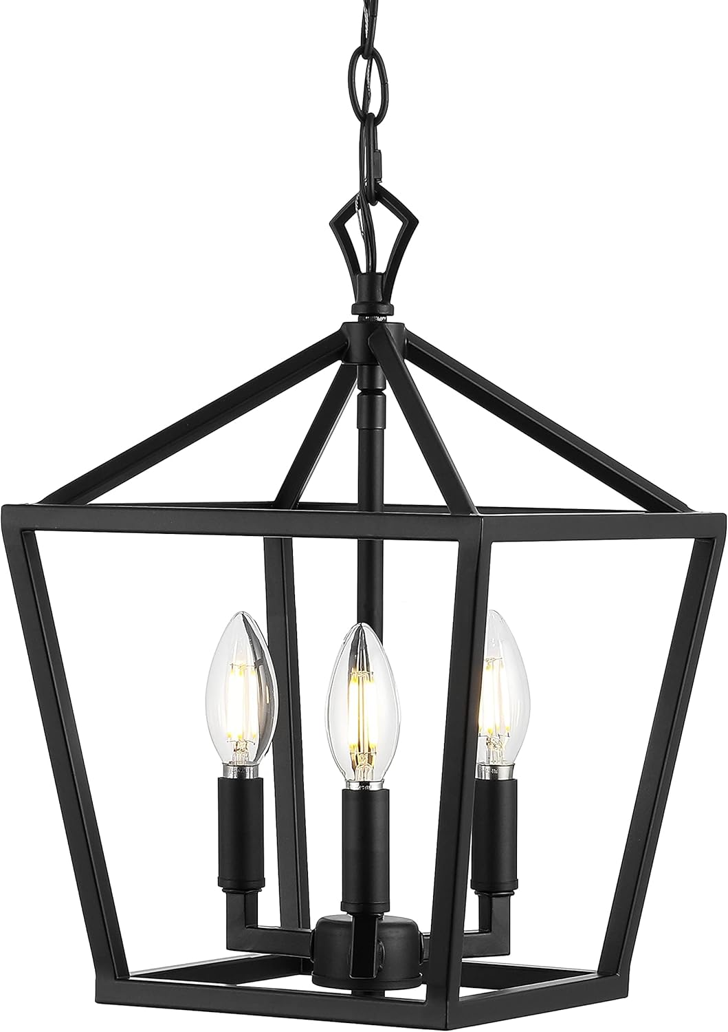Antique Farmhouse Gold LED Bulb — 4-Light — 10"