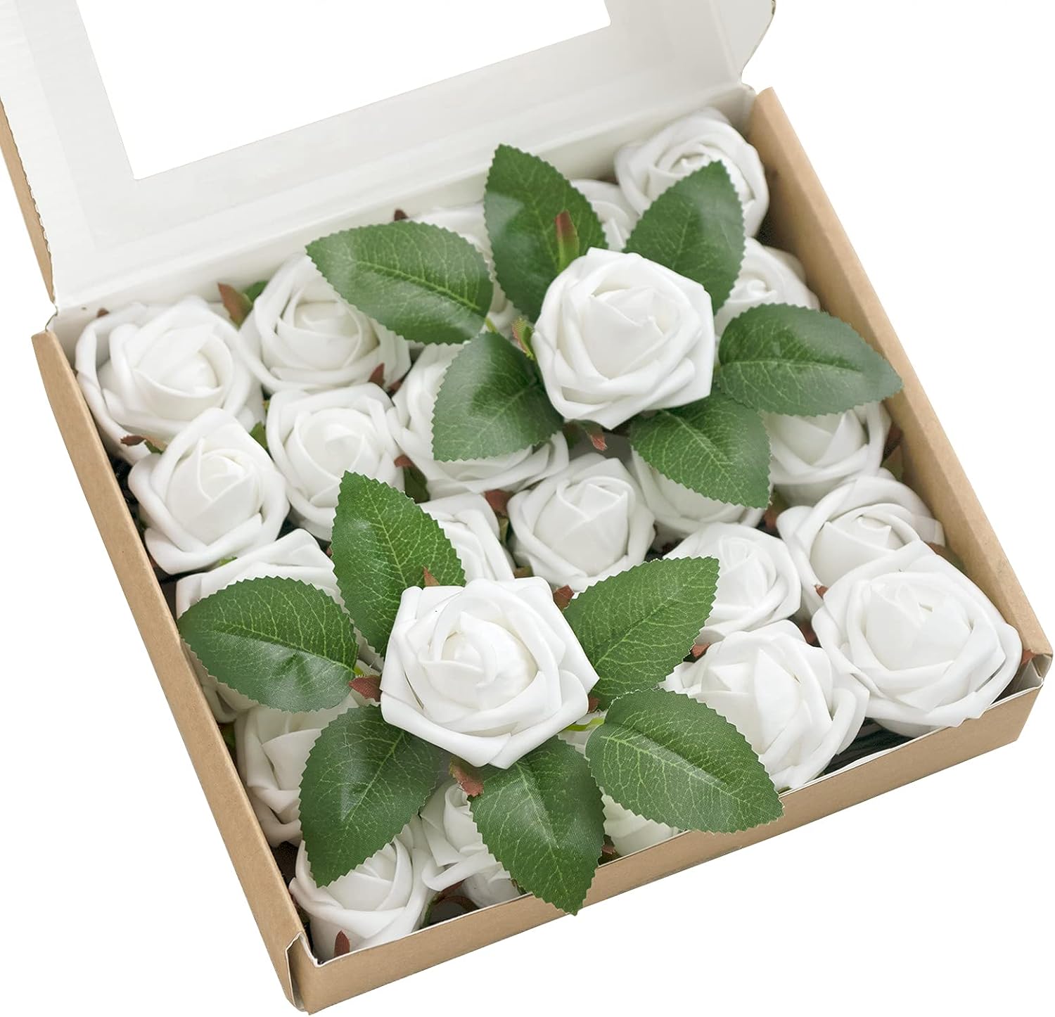 Blue Artificial Plant — 1.5" — White