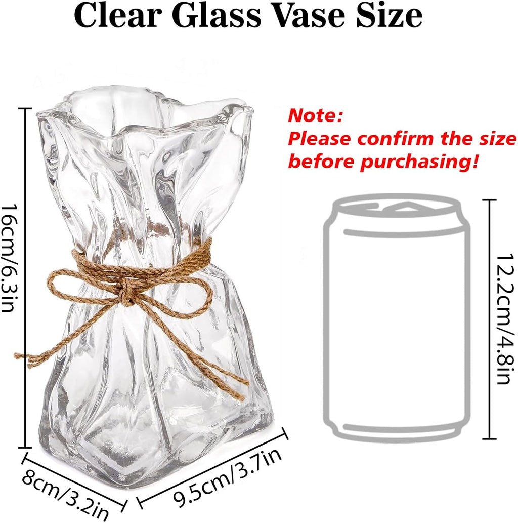 Modern Beige Flower Vase — 6" - View 2