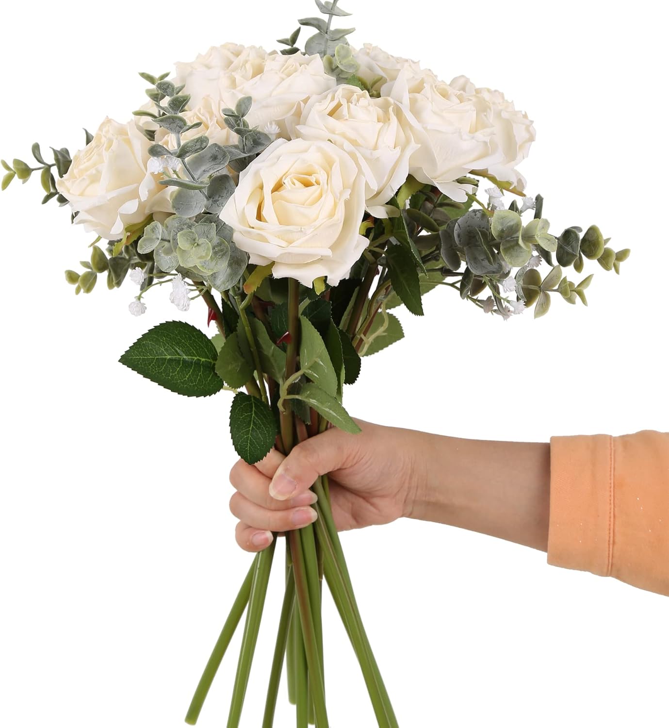 Vintage Brown Artificial Flowers - View 5