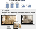 Beige Throw Pillow — 50" - View 6