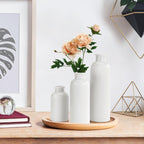 Boho Beige Flower Vase — Set of 3 - View 7