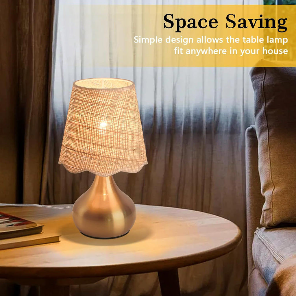 Boho Beige Table Lamp - View 5