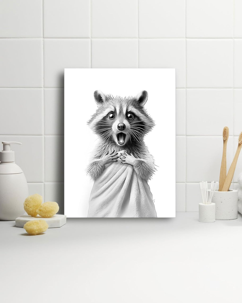 Black Framed Wall Art — 16" - View 3